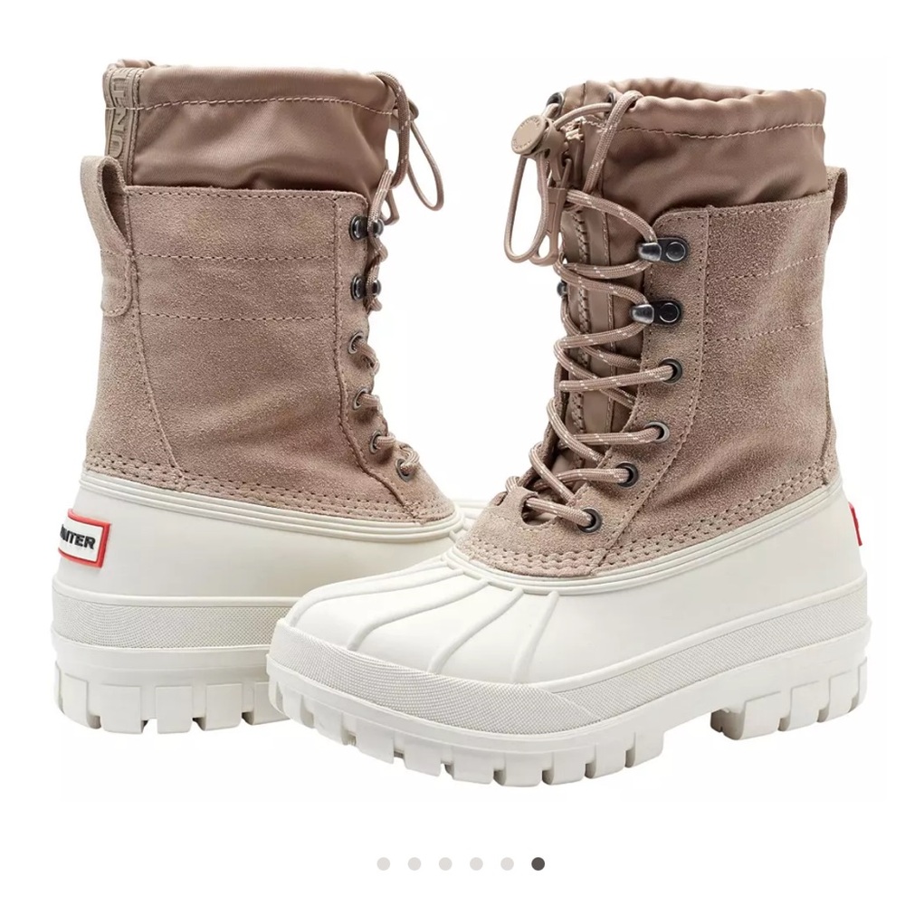 HUNTER Women's Skylar Casual Waterproof Bootie size 9